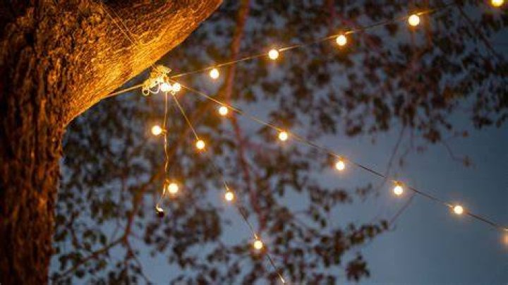 How do you hang Edison string lights