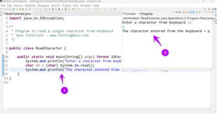 How do you input a character in Java