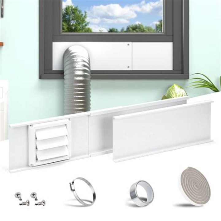 How do you install a window vent kit