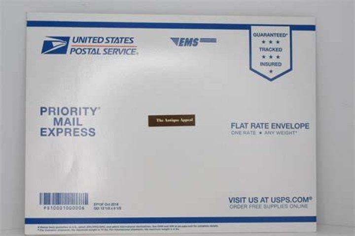 How much does an express envelope cost