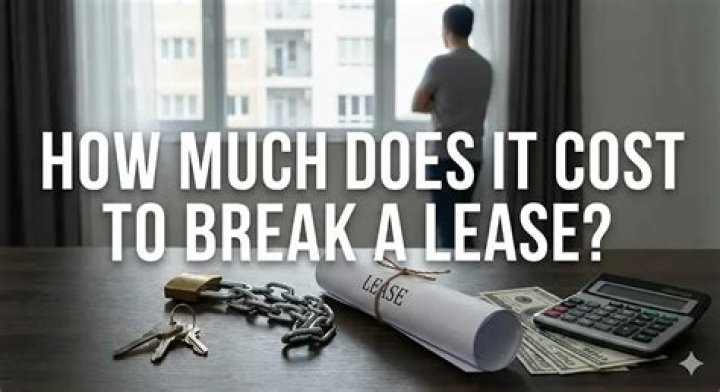 How much does it cost to break a lease
