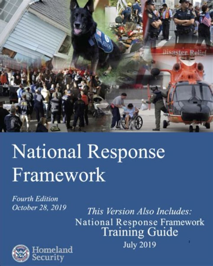 What does the National Response Framework describe